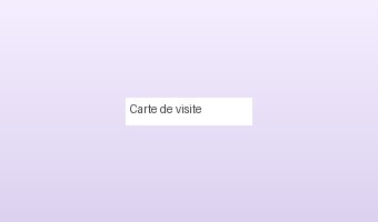 Carte de visite COLORis NATURE
